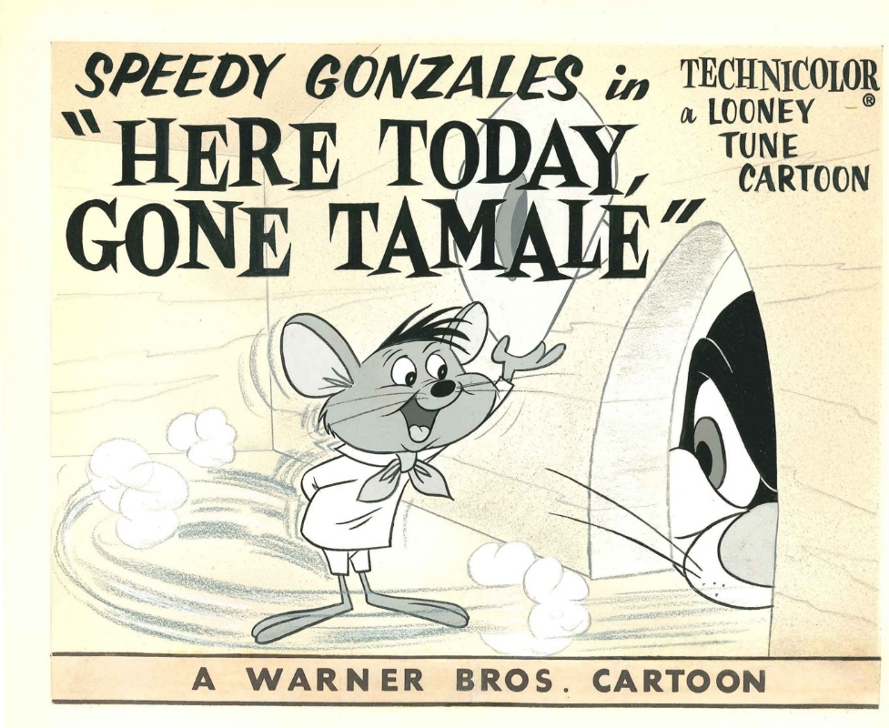 Speedy Gonzales - Lobby Card, in Yves Kerremans's Looney Tunes 